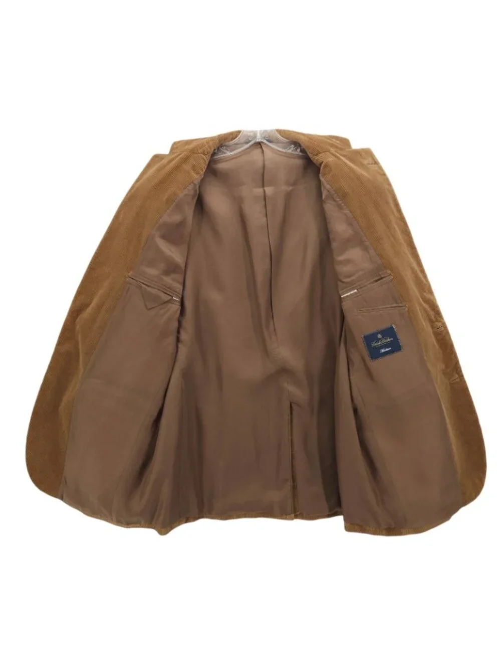 BROOKS BROTHERS Madison Corduroy Blazer Jacket Tan Brown Size 42R
